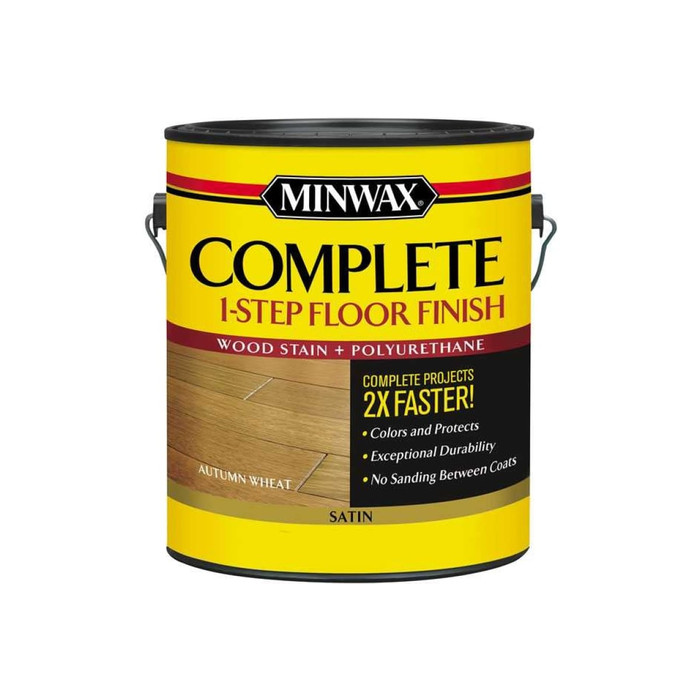 Финишное покрытие MINWAX COMPLETE 1-STEP Осенняя пшеница, полуматовый, 3.785 л 67201