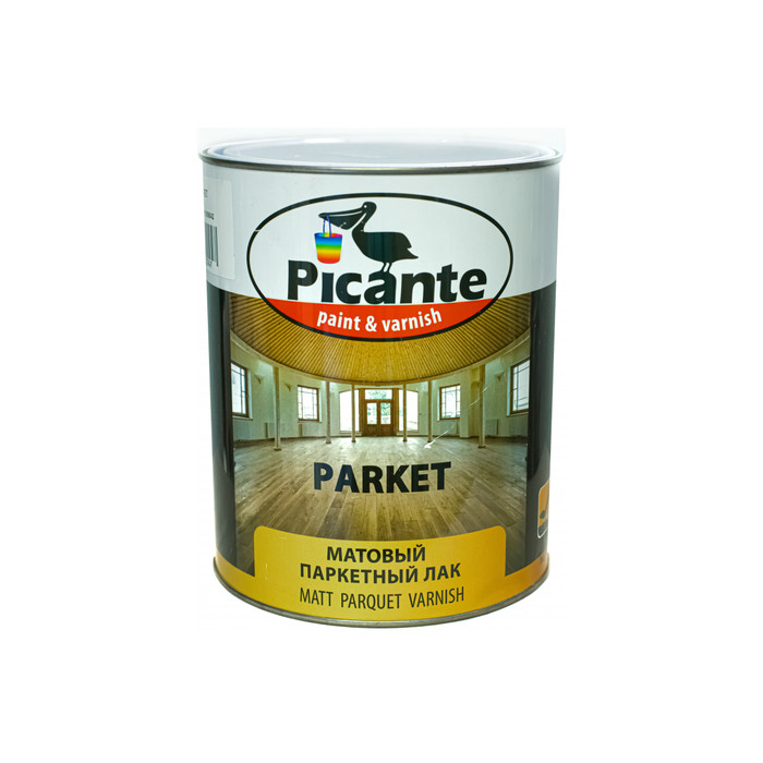 Паркетный лак Picante Parket матовый 2,5кг 45010.GL