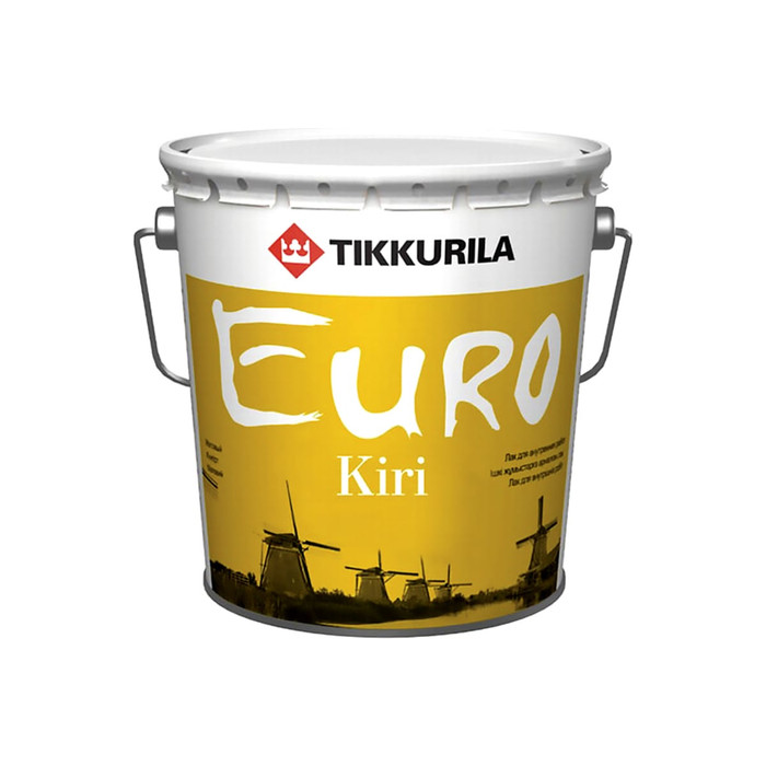 Паркетный лак TIKKURILA Euro Kiri глянц. 2,7 л 40616