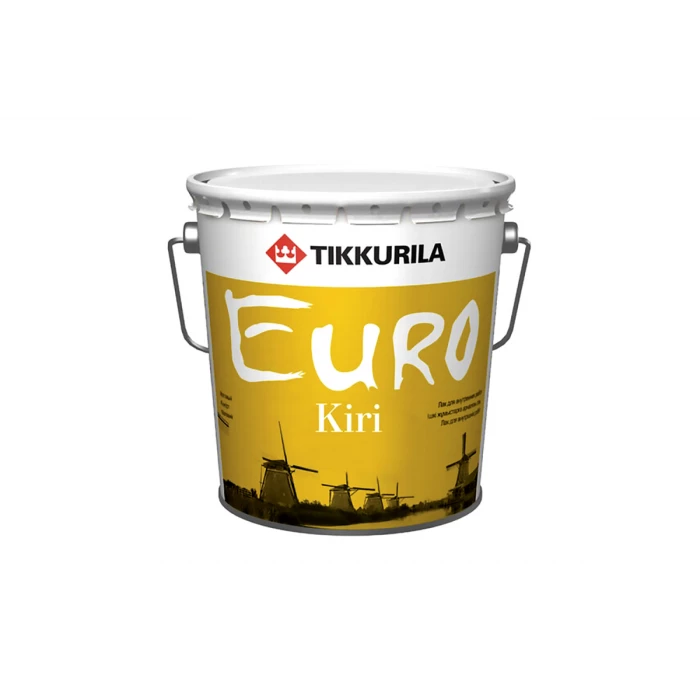 Паркетный лак TIKKURILA Euro Kiri глянц. 9 л 40469
