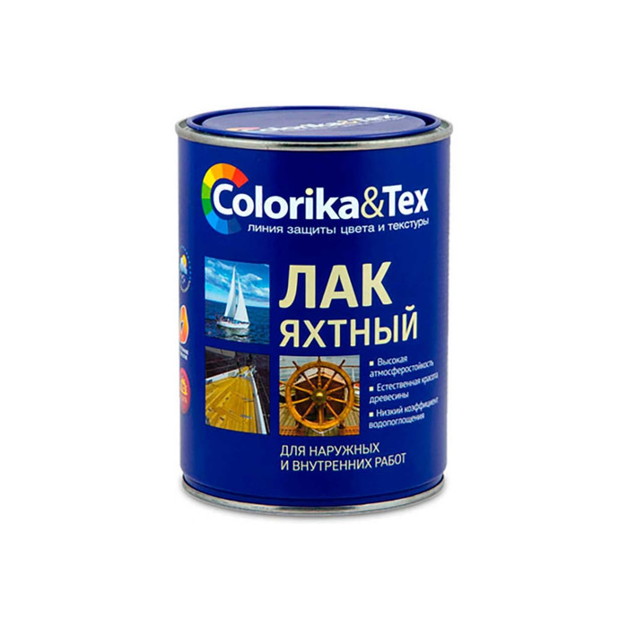 Яхтный лак Colorika 0,8 л глянцевый 92394