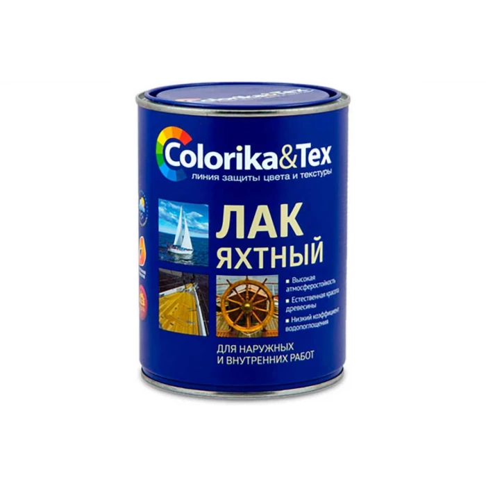 Яхтный лак Colorika 0,8 л глянцевый 92394
