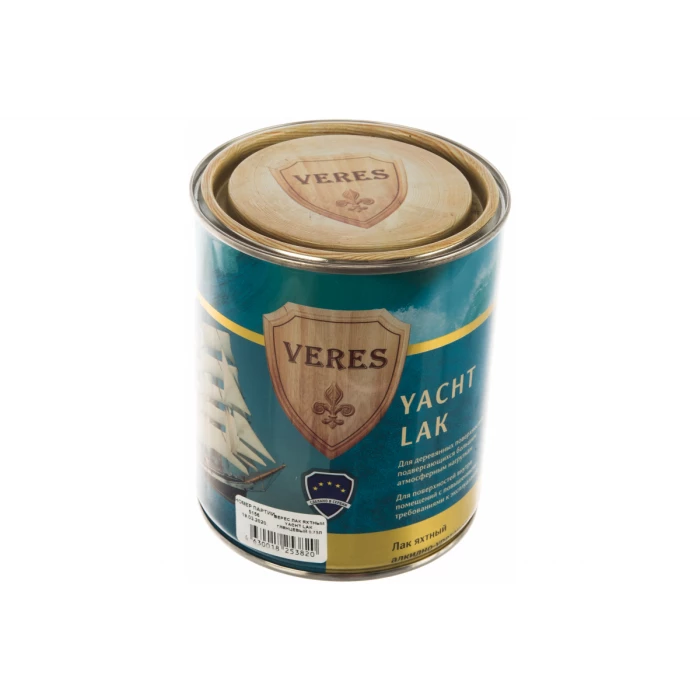 Глянцевый яхтный лак Veres 0.75 л 1/6 45939