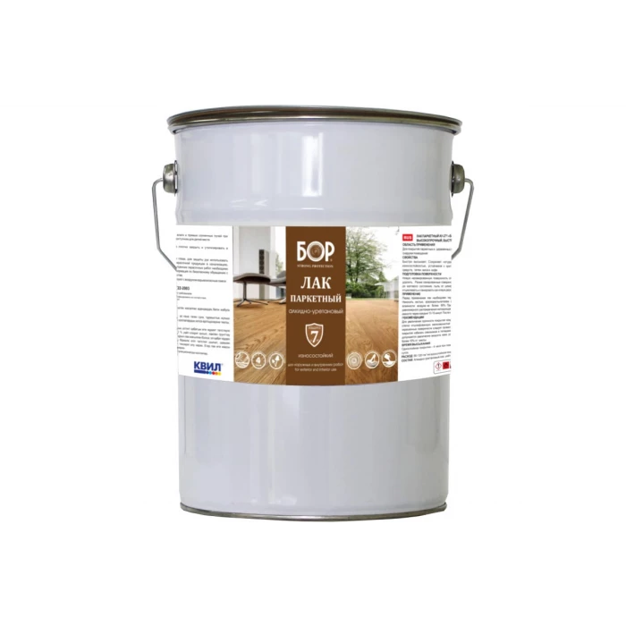 Паркетный лак Бор АУ-271 глянцевый, бар. 8 кг 4607023392851