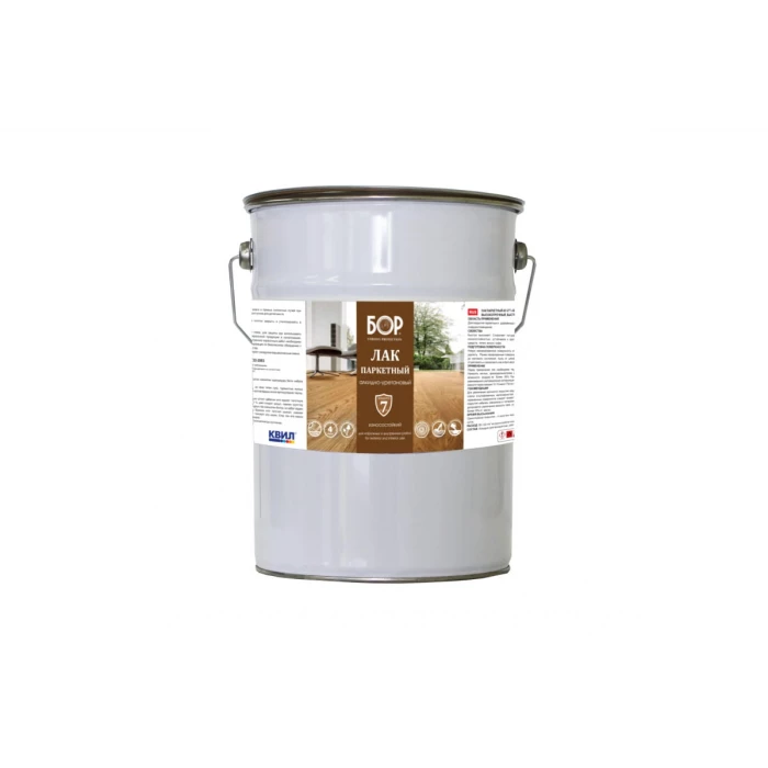 Паркетный лак Бор АУ-271 матовый, бар. 8 кг 4607023392905