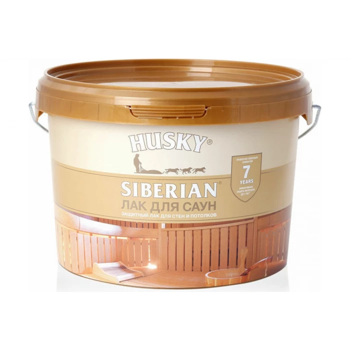 Лак для саун HUSKY SIBERIAN 2,5 л 26242