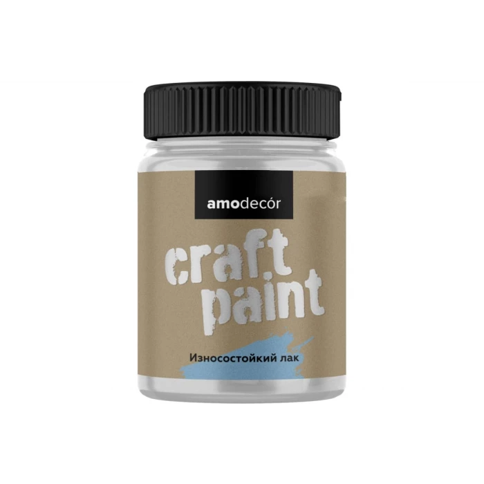 Декоративный лак для мебели и интерьера Amo decor w-7 матовый, 0.2 кг ТД000006721