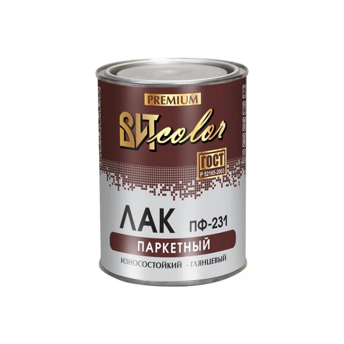 Паркетный лак Царицынские краски ВИТ color ПФ-231, 0.8 кг 18437
