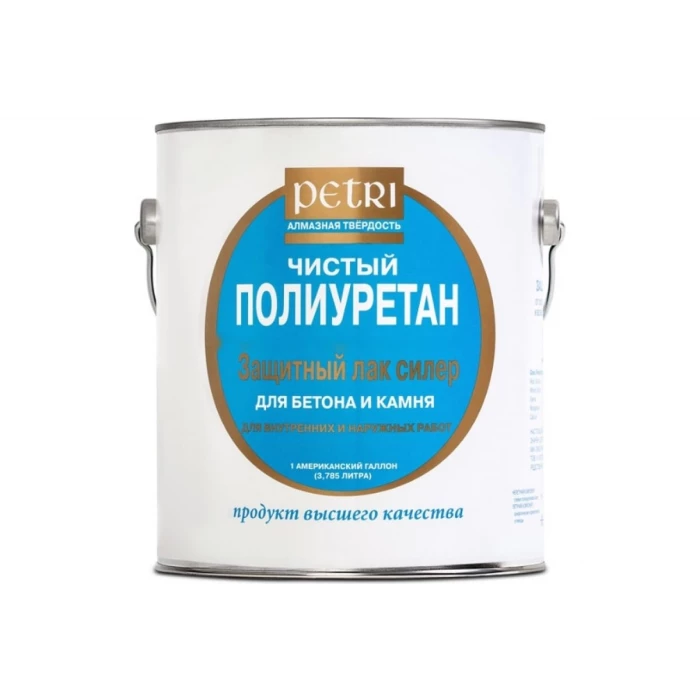 Защитный лак для бетона и камня Petri Concrete & Stone Sealer матовый PC3605100