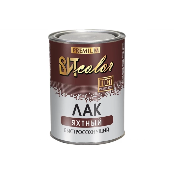 Яхтный лак Царицынские краски ВИТ color матовый, 0.7 кг 18439