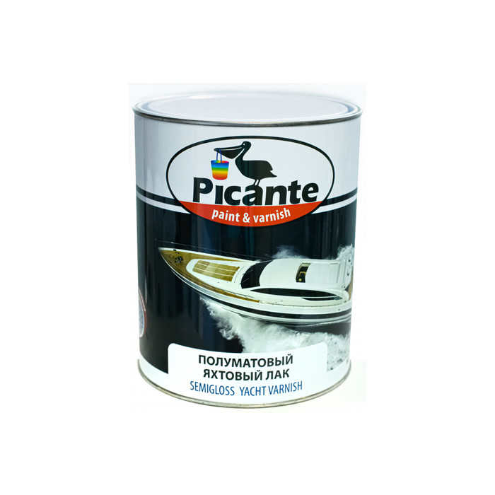 Яхтовый лак Picante Pimarine полуматовый 0,75кг 43050.BB