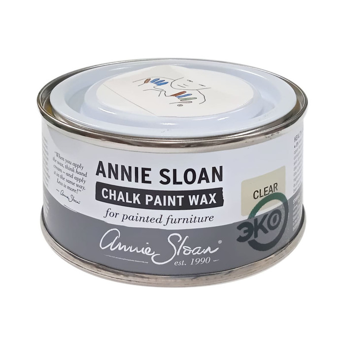 Воск интерьерный прозрачный Annie Sloan Chalk Paint Clear Wax 120 мл WCLR120