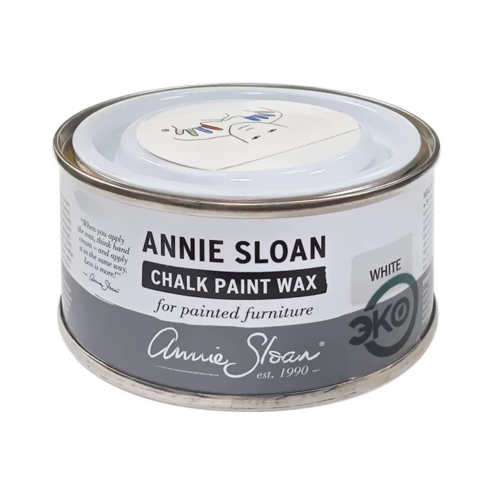 Воск интерьерный белый Annie Sloan Chalk Paint White Wax 120 мл WWHT120