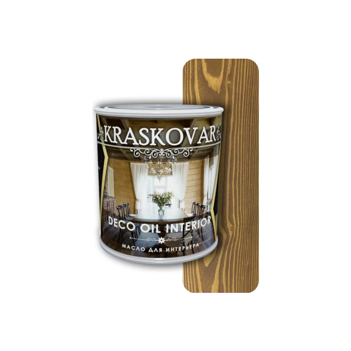 Масло для интерьера Kraskovar Deco Oil Interior можжевельник 0,75л 1094
