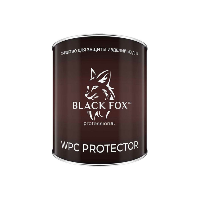 Масло для террасной доски ДПК Black Fox WPC Protector 2,5 л коричневое BF25B