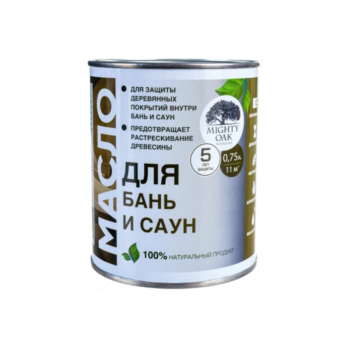 Масло для бань и саун Mighty Oak 0.75 л MO114