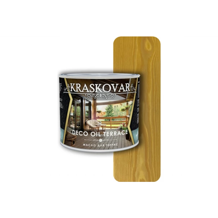 Масло для террас Kraskovar Deco Oil Terrace Ель 2,2 л 1143