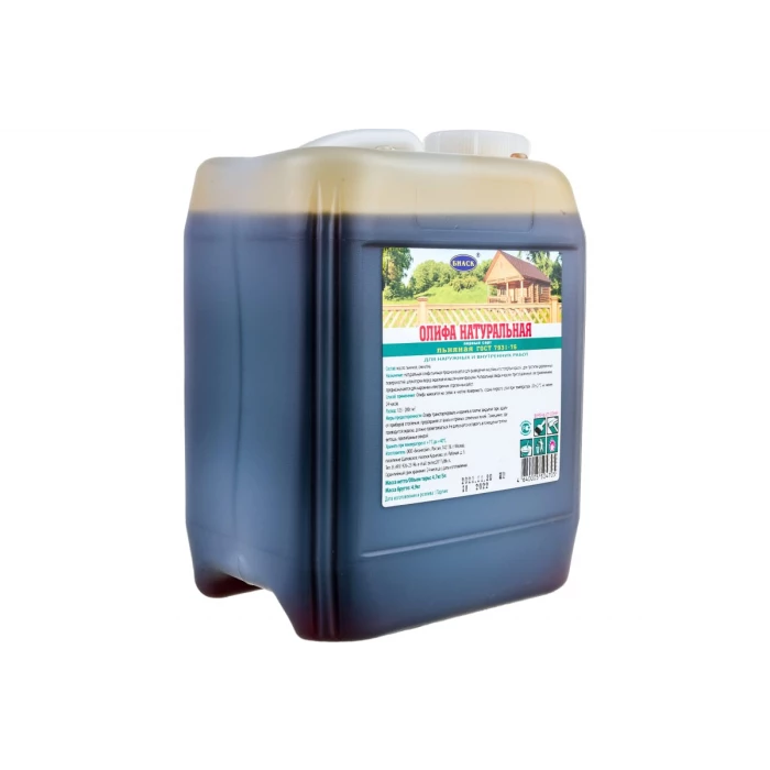 Олифа натуральная льняная БИАСК 5л ОЛ-5/4,7кг ПК