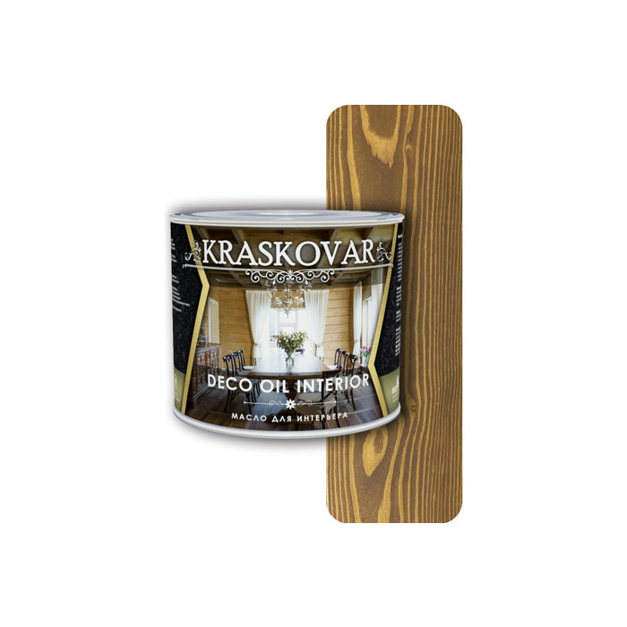 Масло для интерьера Kraskovar Deco Oil Interior можжевельник 2,2л 1111