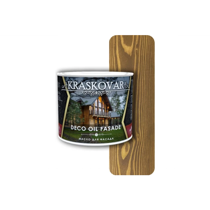 Масло для фасада Kraskovar Deco Oil Fasade Можжевельник 2,2 л 1148