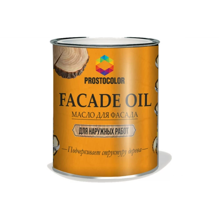 Масло для фасада ПРОСТОКОЛОР изумруд 0,75 л 94923