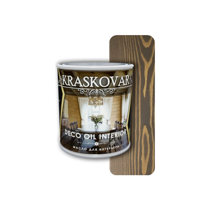 Масло для интерьера Kraskovar Deco Oil Interior палисандр 0,75л 1099