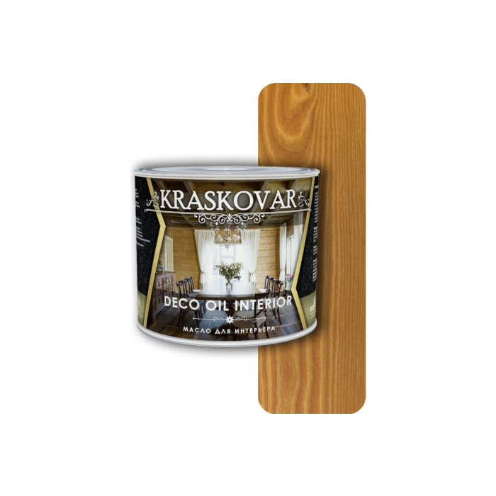 Масло для интерьера Kraskovar Deco Oil Interior осенний клен, 2.2 л 1268