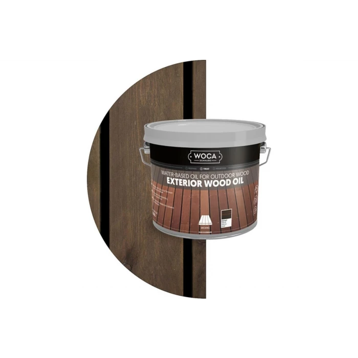 Масло Woca Exterior Wood Oil наружных работ, водная основа, Грецкий орех (Walnut), 2.5 л 617962