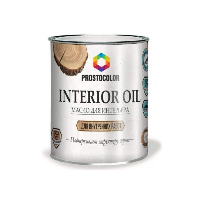 Масло для интерьера ПРОСТОКОЛОР бук 0,75 л 95692