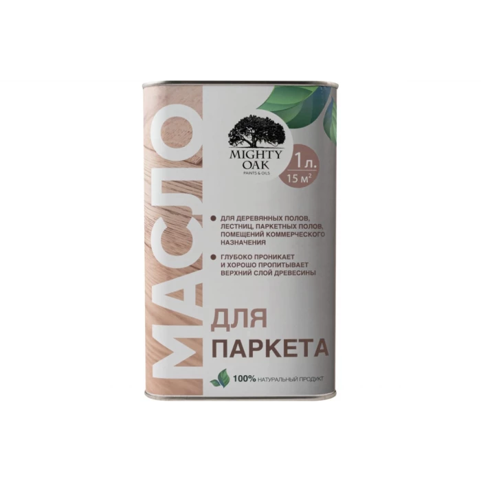 Масло для паркета Mighty Oak 1 л MO108