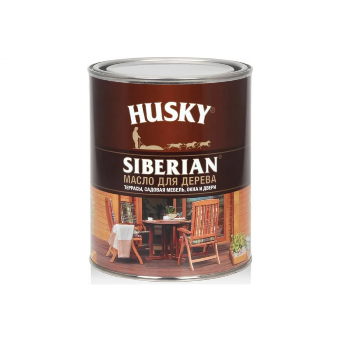 Масло для дерева HUSKY SIBERIAN 0,9 л 26938