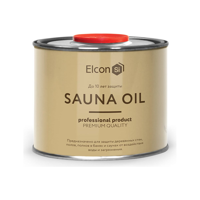 Масло для дерева и полка Elcon Sauna Oil 0,5 л 00-00002955