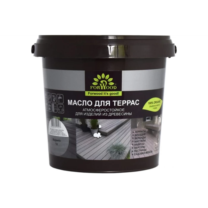 Масло для террас Forwood (маренго; 1 л) 4607017519547