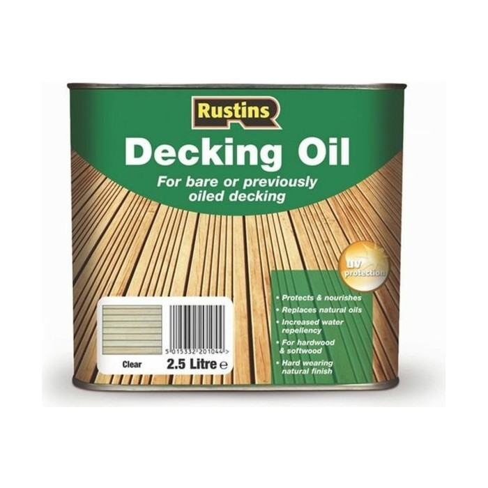 Террасное масло Rustins Decking Oil Сосна 2,5 л 00594