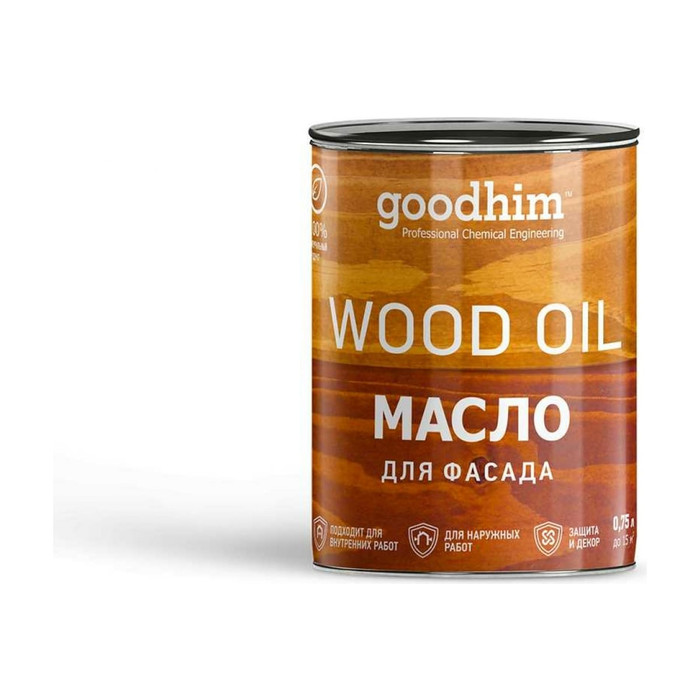 Масло для фасада Goodhim мокачино 0,75 л 00258 фото 2