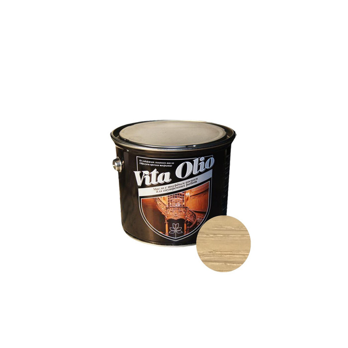 Масло для внутренних работ с твердым воском Живая Краска VITA OLIO шелк.-мат. сосна 10 л 255952
