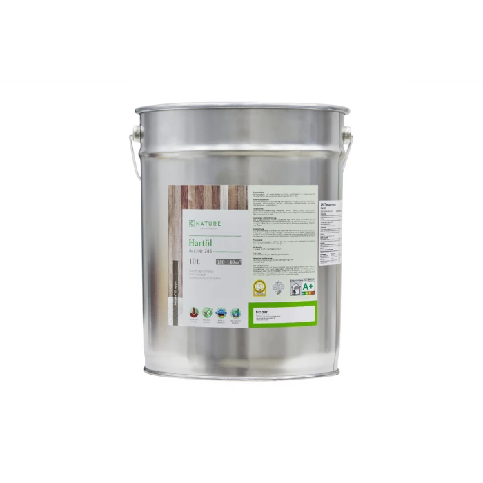 Твердое масло Gnature 245 Hartol, бесцветное 10 л 2451000