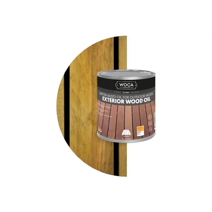 Масло Woca Exterior Wood Oil для наружных работ, водная основа, Натуральный (Natural), 0.75 л 617931