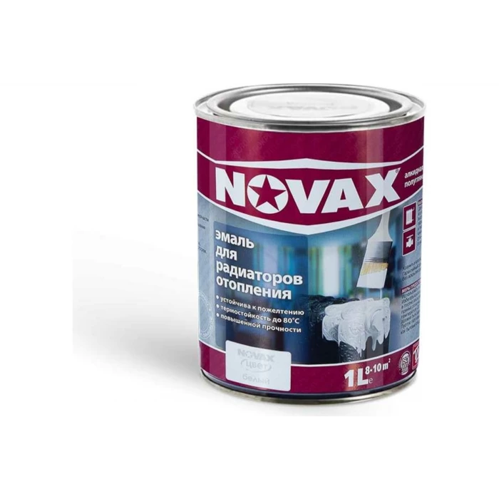 Алкидная эмаль для радиаторов отопления Goodhim NOVAX 1 л 34233