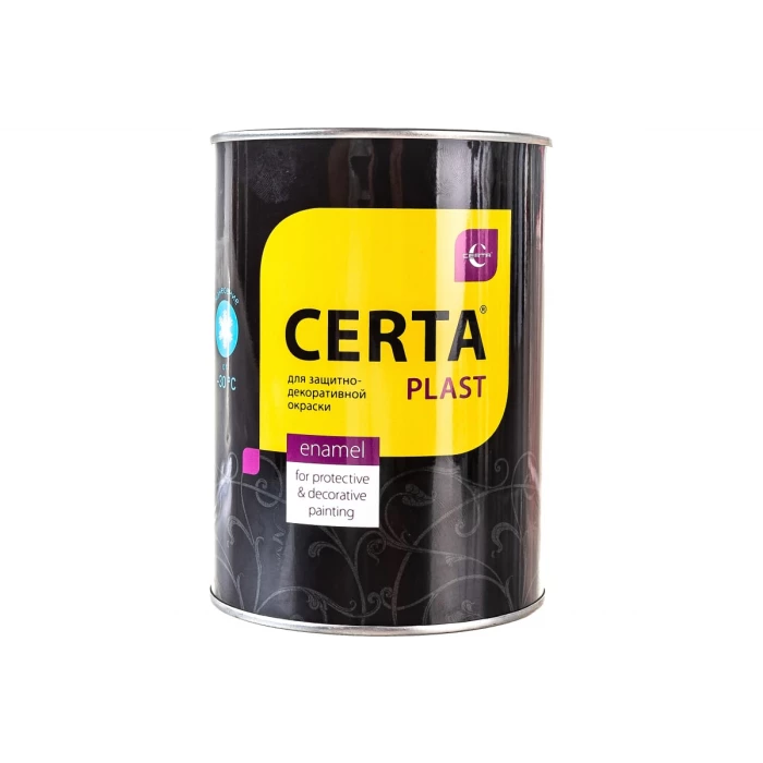 Кузнечная декоративная антикоррозионная краска CERTA PLAST шоколад (0,8 кг) PLM00089