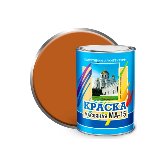 Масляная краска ABC FARBEN МА-15 (желто-коричневый; 0.9 кг) 4300000322