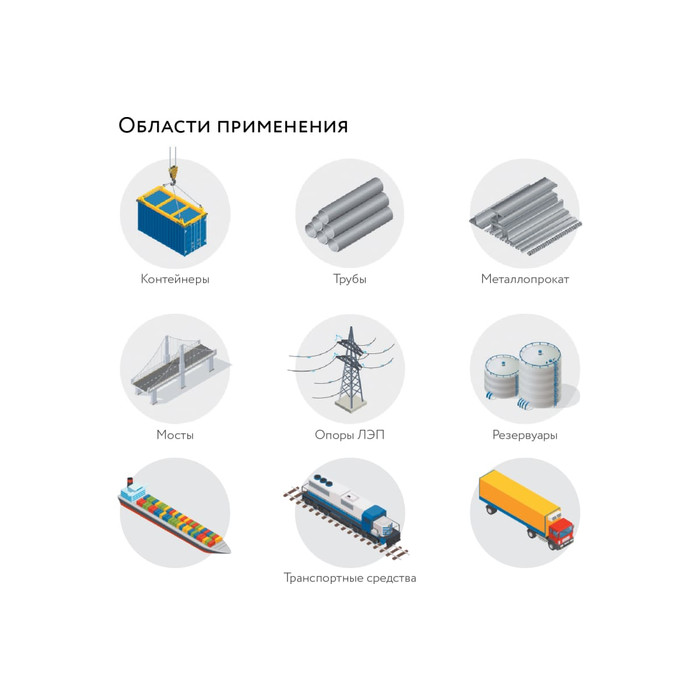 Антикоррозионная атмосферостойкая эмаль Elcon AL, 20 кг 00-00004021 фото 3