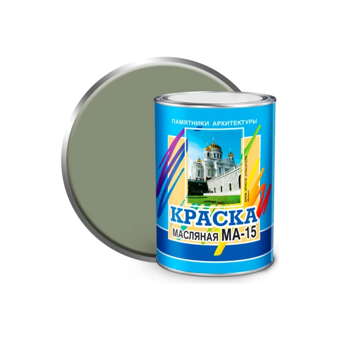 Масляная краска ABC FARBEN МА-15 (серый; 0.9 кг) 4300000353
