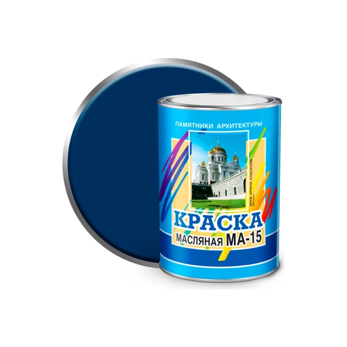 Масляная краска ABC FARBEN МА-15 (синий; 0.9 кг) 4300000359