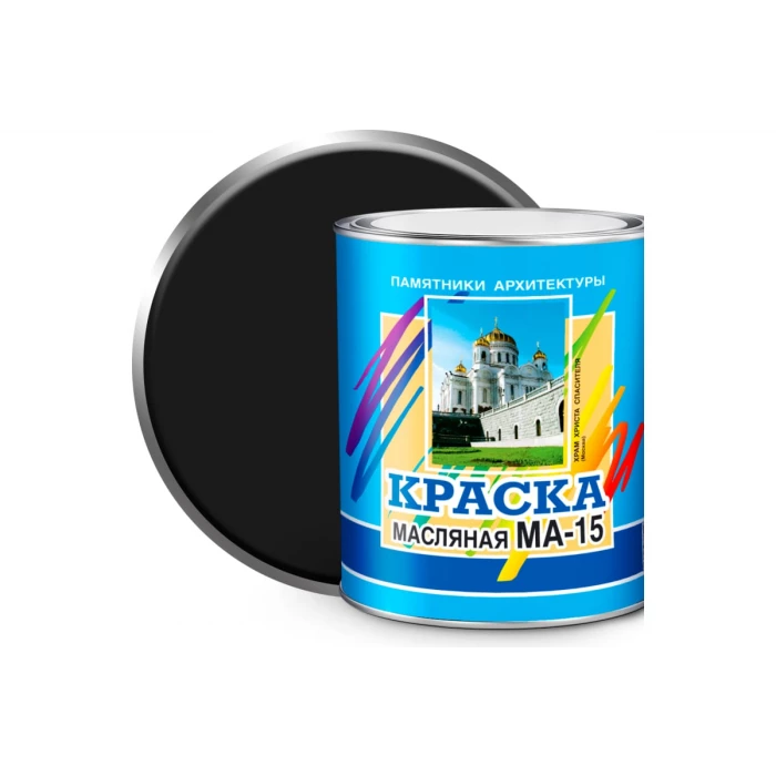 Масляная краска ABC FARBEN МА-15 (черный; 2.5 кг) 4300000376