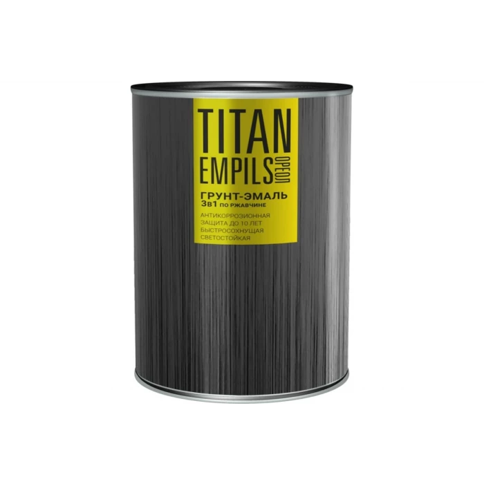 Грунт-эмаль по ржавчине Empils Titan Ореол (красно-коричневый; 2.7 кг) 70963