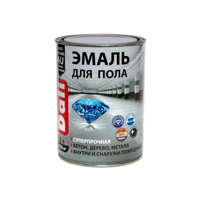 Эмаль для пола DALI бежевая 0,8 л 6 54999