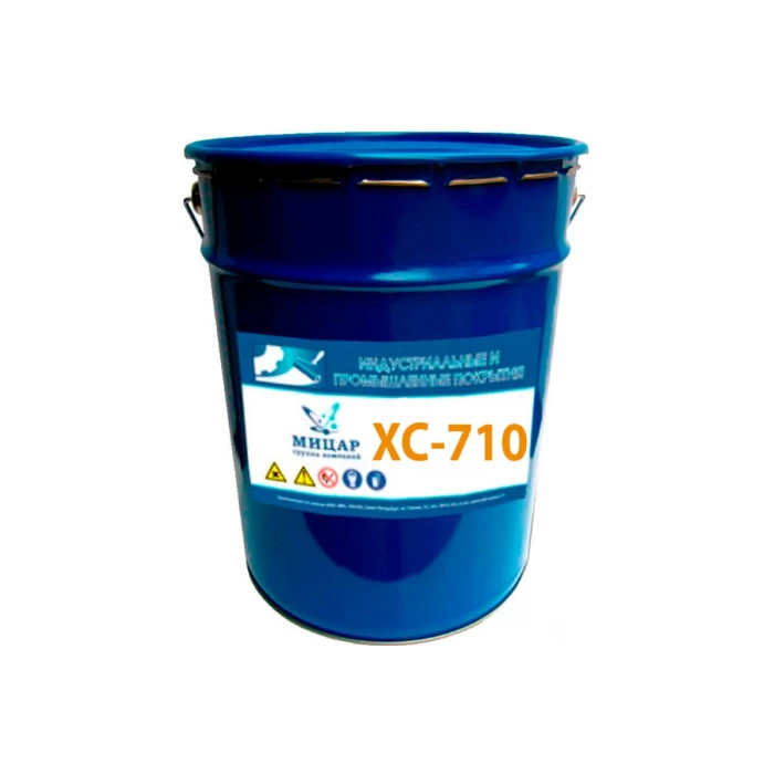 Эмаль Мицар ХС 710, 20кг серый 756