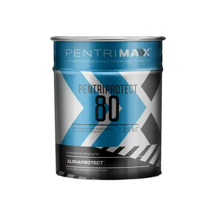 Грунт-эмаль PentriMax PentriProtect 80 (RAL 5005; 2,5 кг) 00-00001407