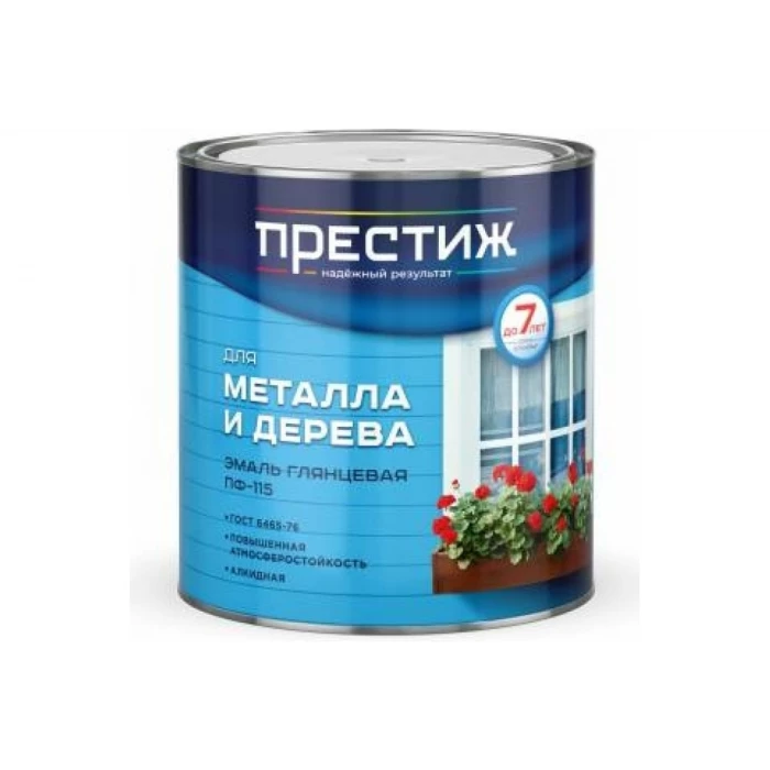 Эмаль Престиж ПФ-115 красная 2,8 кг 6 21422